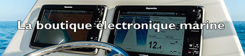 vente en ligne d'électronique pour bateau : GPS, sondeur, radar, pilote automatique, anémomètre, girouette, VHF, AIS